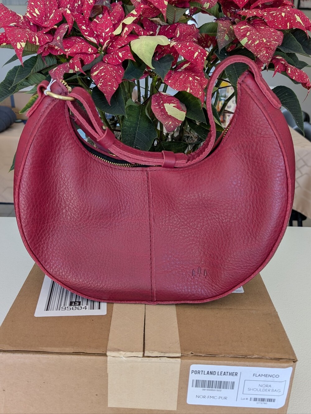 Portland Leather classic Nora in Flamenco
